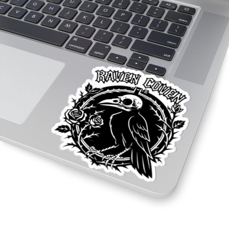 Raven of the Coven Raven Kiss-Cut Sticker - Image 2