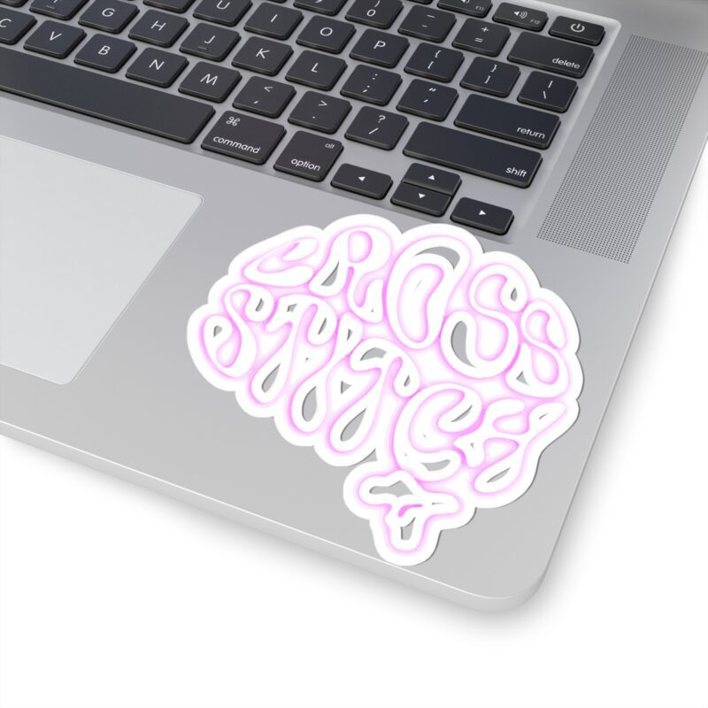 Cross Stitch Mind Kiss-Cut Sticker - Image 2