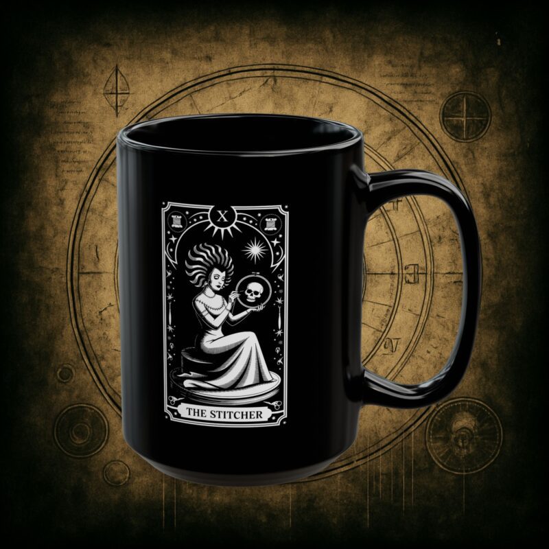 The Stitcher Tarot Ceramic Mug - Image 7
