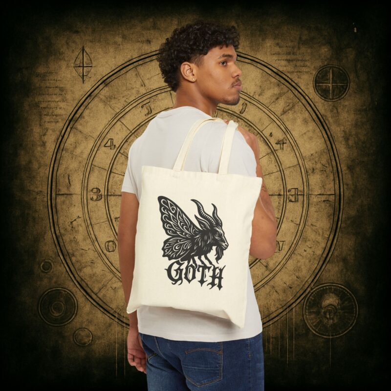 Goth Side Tote Bag - Image 8