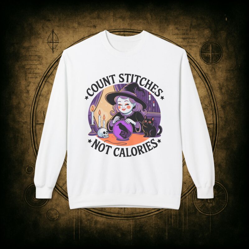 Count Stitches Unisex Sweatshirt - Image 7