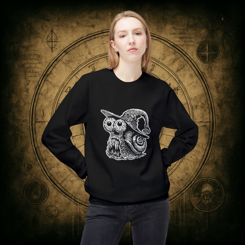 Zombie Snail Unisex Sweatshirt - Image 2
