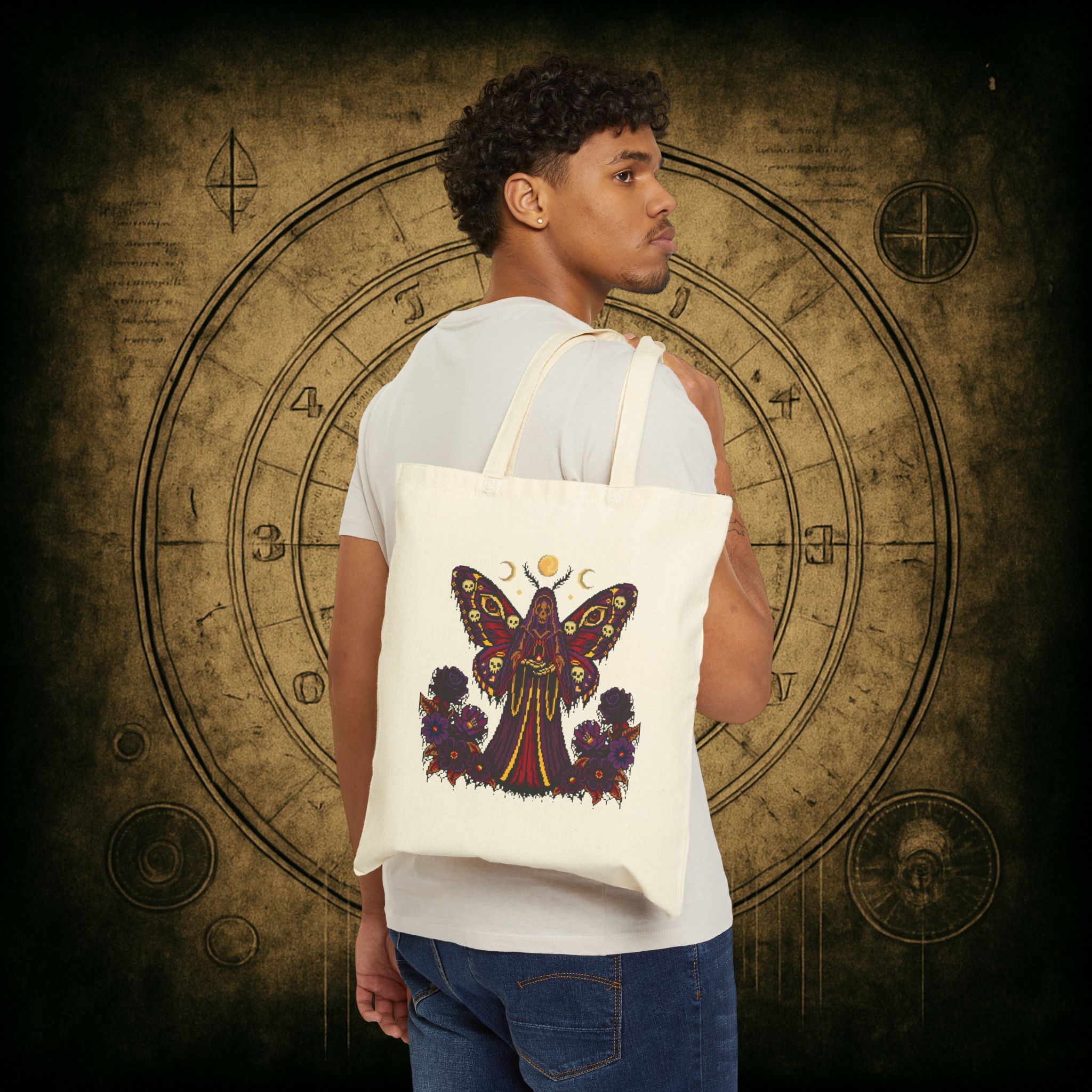 Death Moth Dusk Tote Bag - Image 9