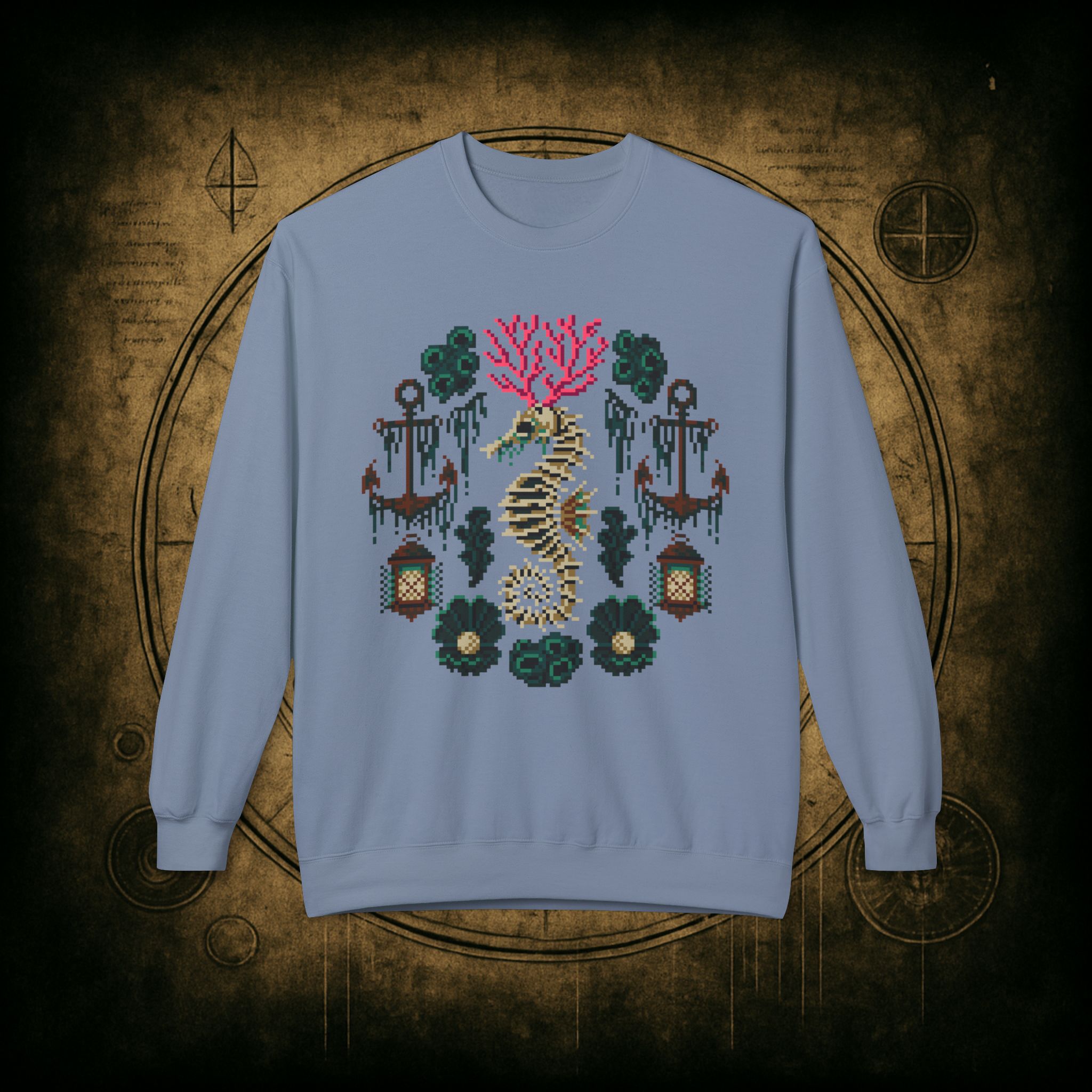 Coral Seahorse Sweatshirt - Image 37