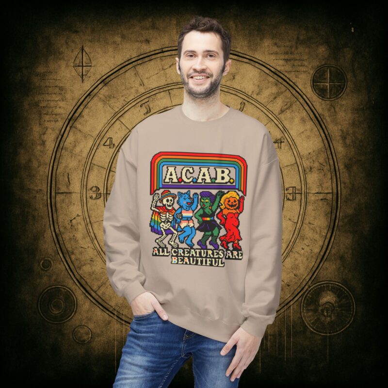 All Creatures are Beautiful Unisex Sweatshirt - Image 15