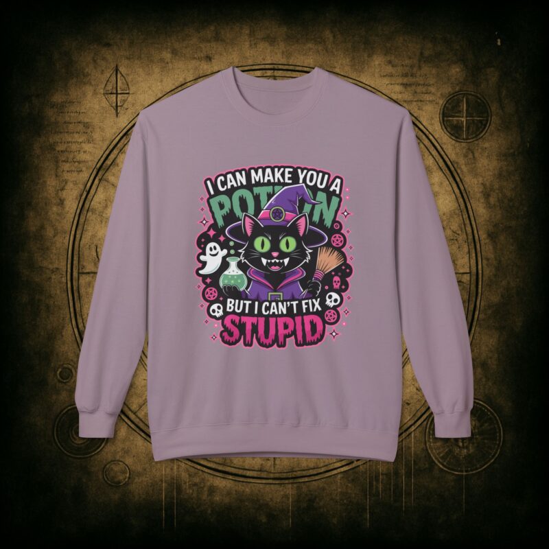 Can’t Fix Stupid Unisex Sweatshirt - Image 37