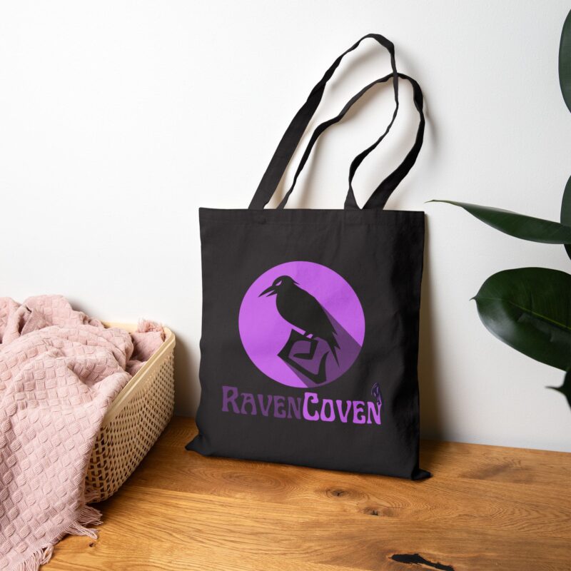 Raven Coven Logo Tote Bag - Image 6