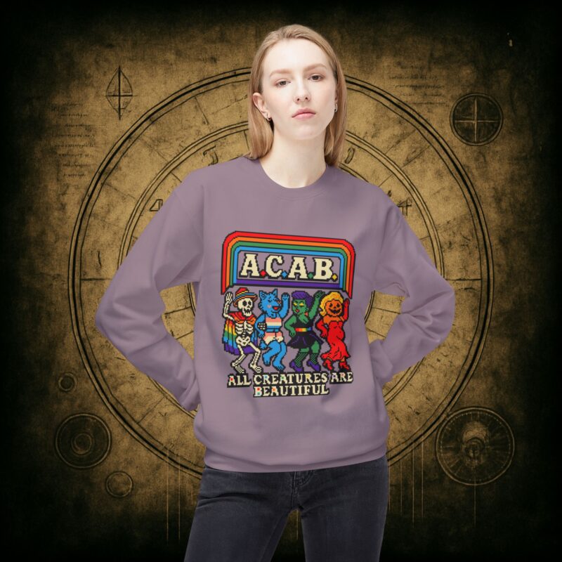 All Creatures are Beautiful Unisex Sweatshirt - Image 38