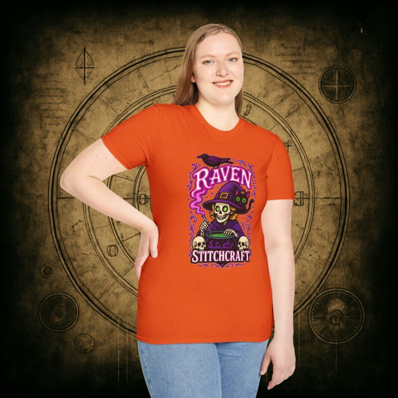 Raven Stitch Craft Brewing Unisex T-Shirt - Image 36