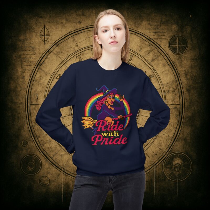 Ride with Pride Unisex Sweatshirt - Image 38