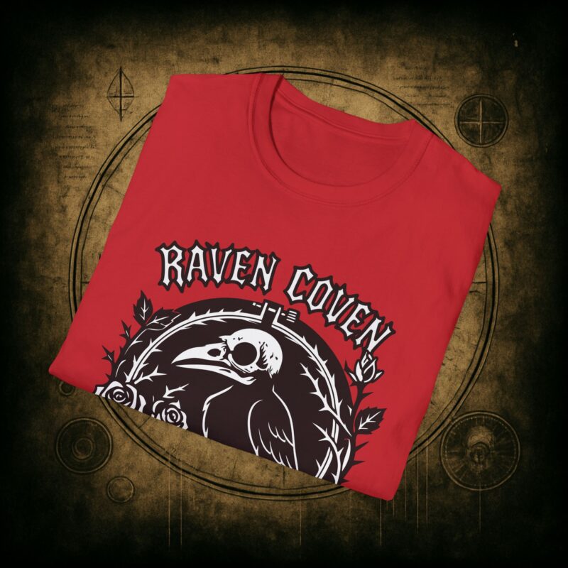 Raven of the Coven Raven Unisex T-Shirt - Image 69