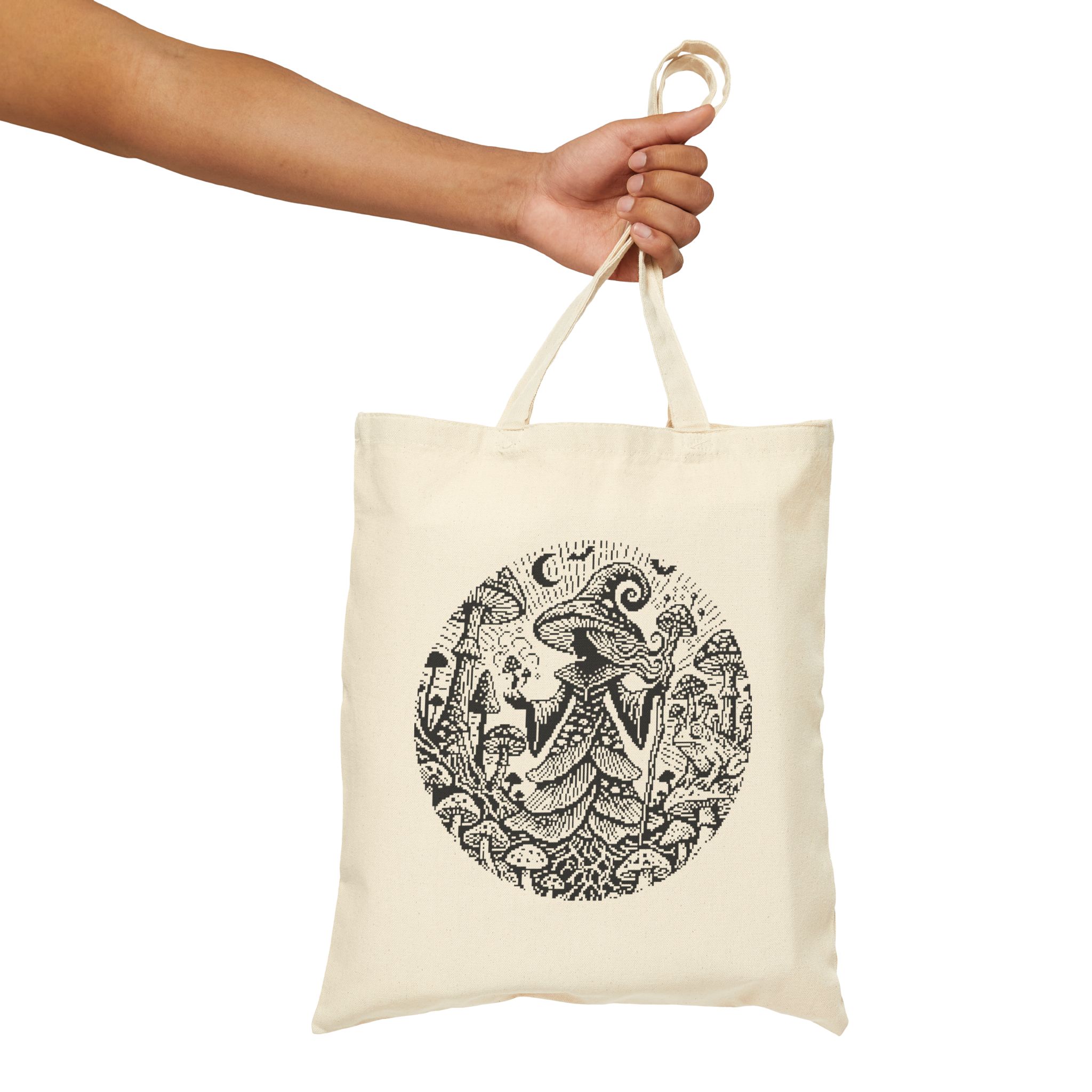Mycelium Witch Tote Bag - Image 5