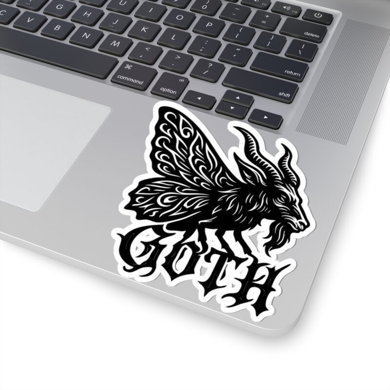 Goth Side Kiss-Cut Sticker - Image 2