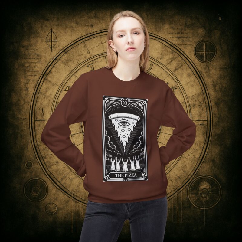 The Pizza Tarot Unisex Sweatshirt - Image 11