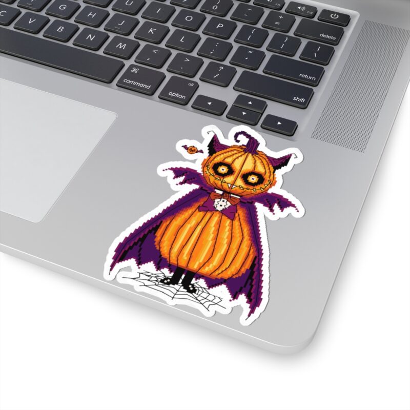 Count Pumpcula Kiss-Cut Sticker - Image 2