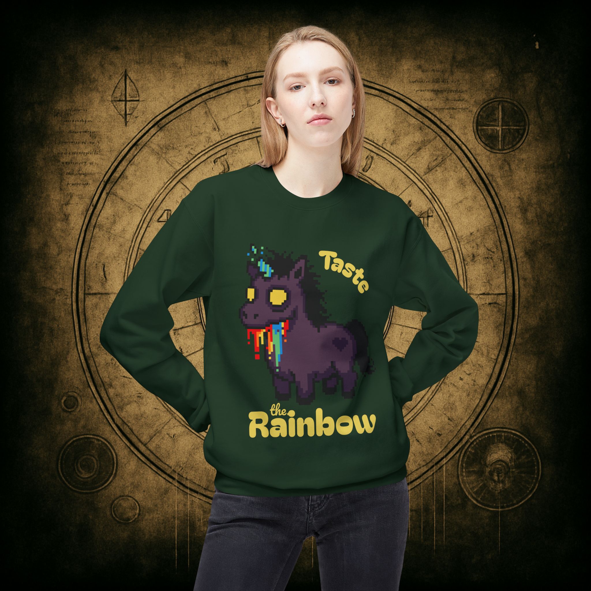 Pastel Goth Unicorn Sweatshirt - Image 26