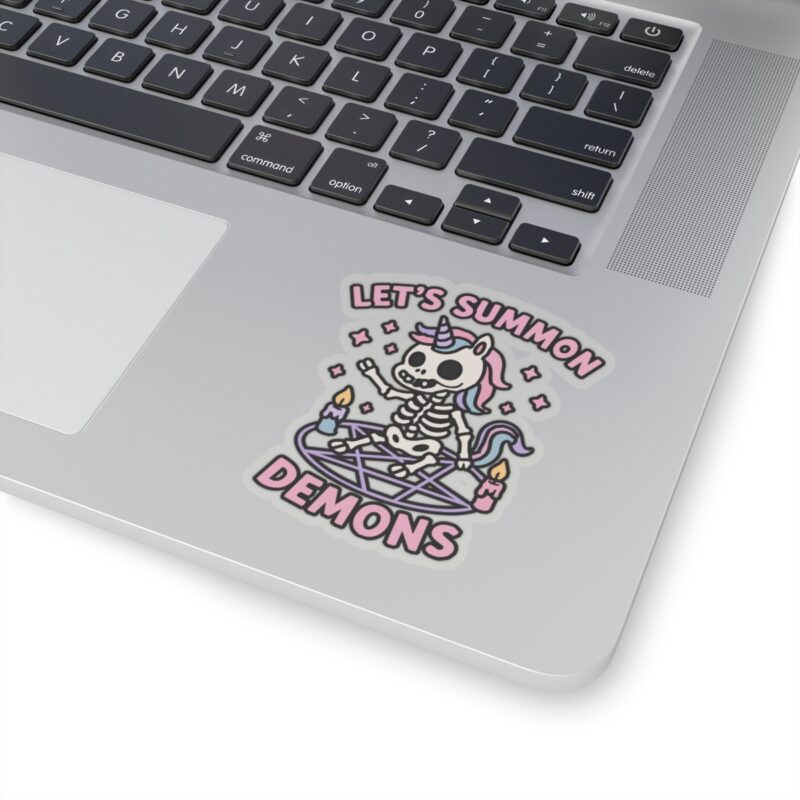 Let’s Summon Demons Kiss-Cut Sticker - Image 11