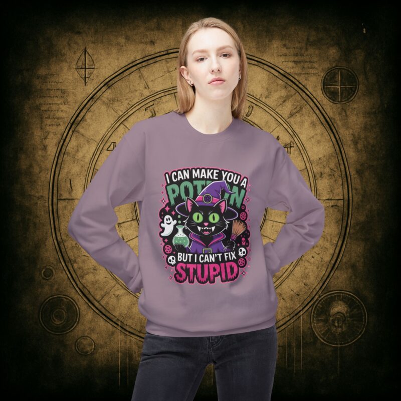 Can’t Fix Stupid Unisex Sweatshirt - Image 38