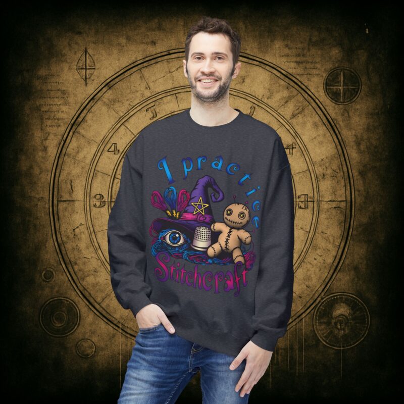 I Practice Stitchcraft Unisex Sweatshirt - Image 21