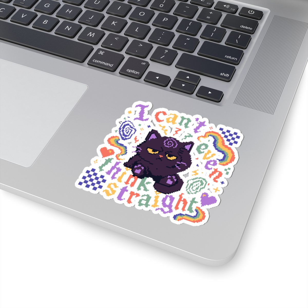 Think Straight Kiss-Cut Sticker - Image 14