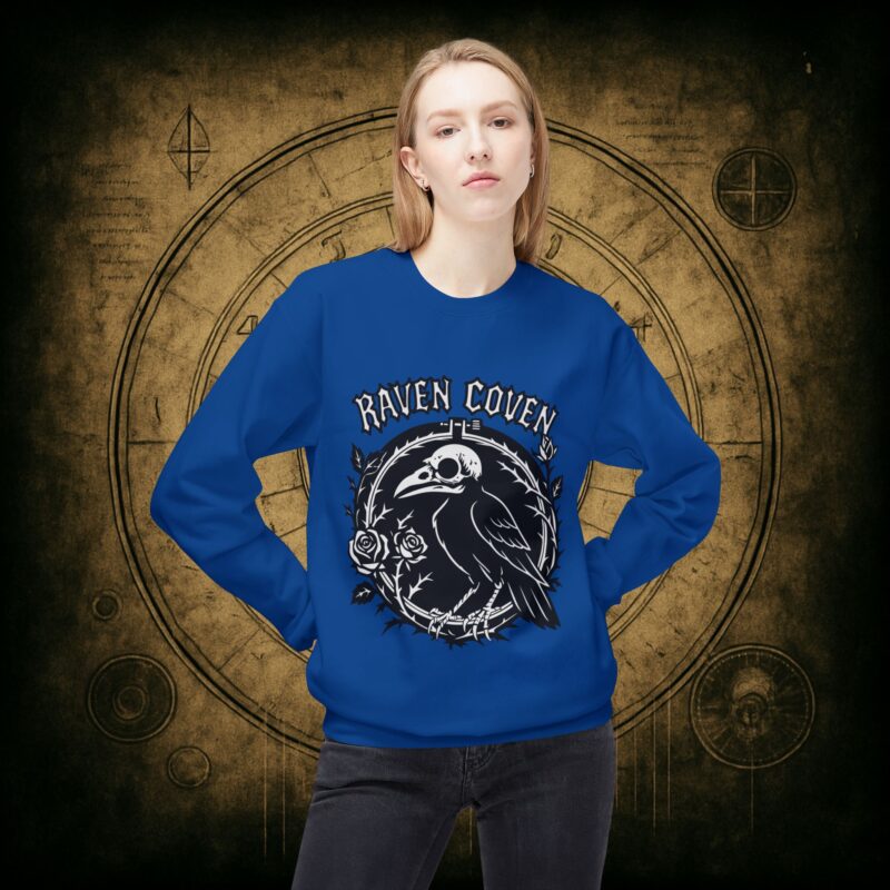 Raven of the Coven Raven Unisex Sweatshirt - Image 32