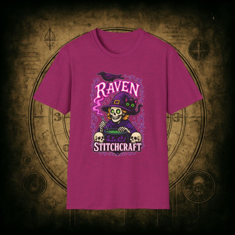 Raven Stitch Craft Brewing Unisex T-Shirt - Image 43