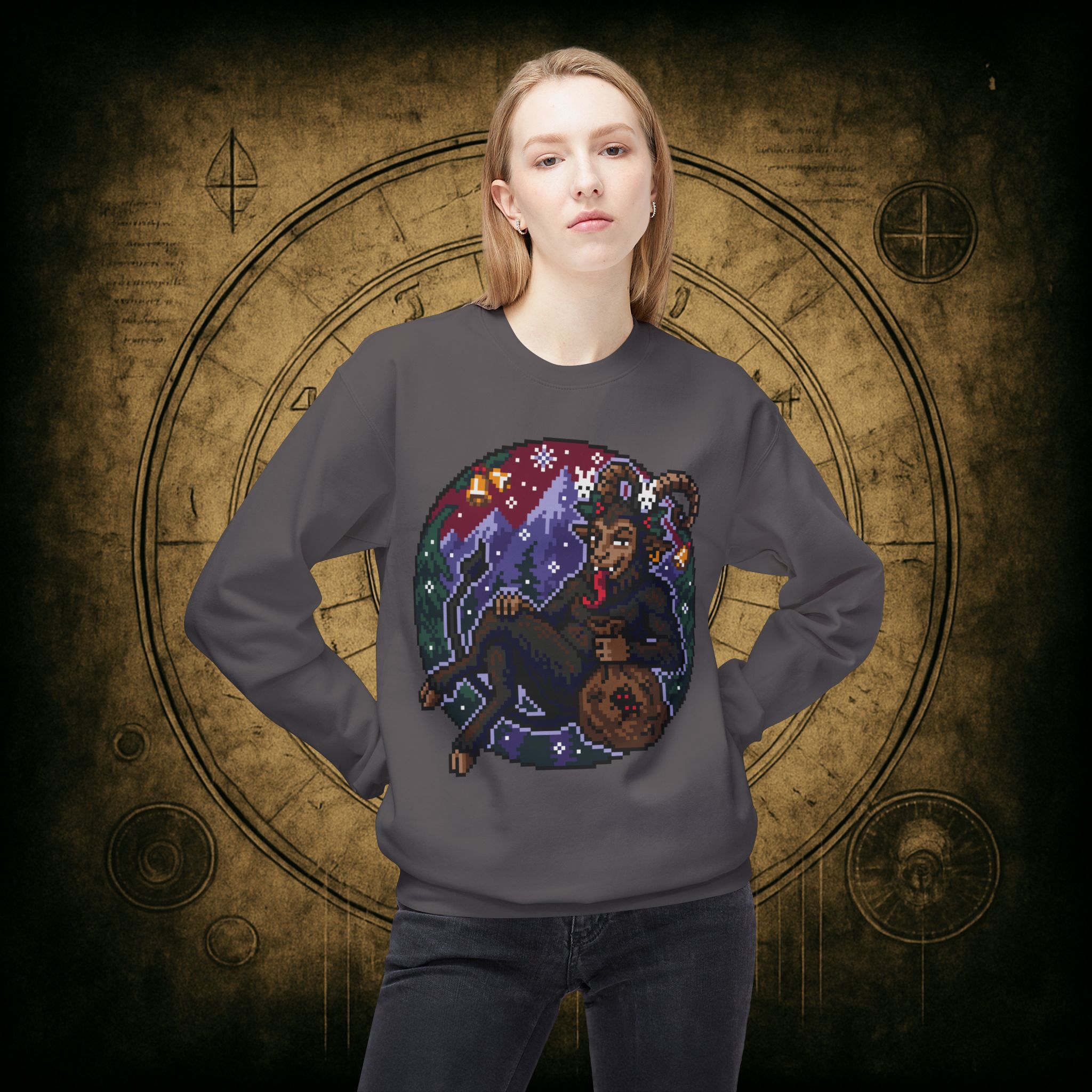 Naughty Krampus Sweatshirt - Image 38