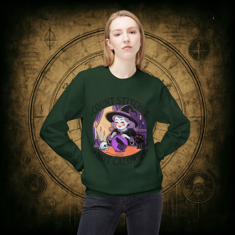 Count Stitches Unisex Sweatshirt - Image 17