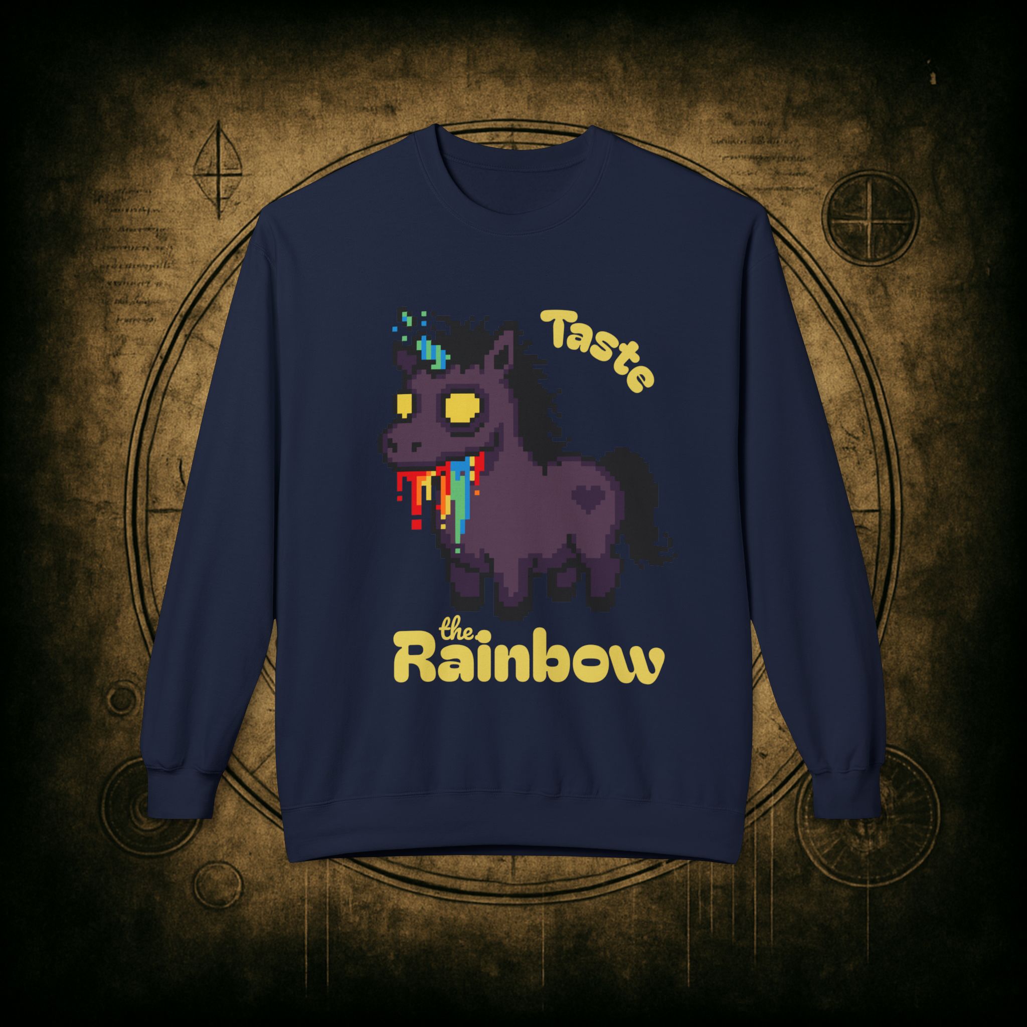 Pastel Goth Unicorn Sweatshirt - Image 49