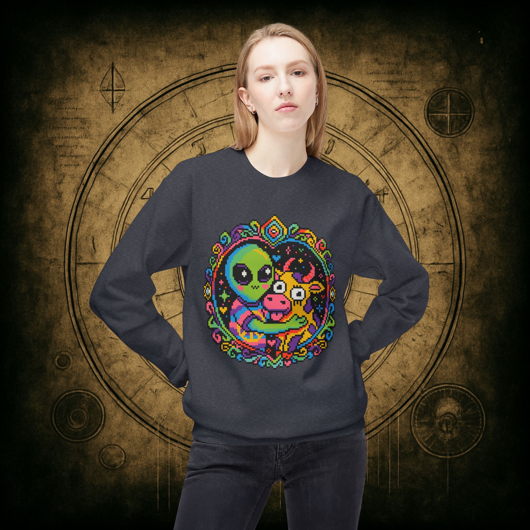 Space Cow Sweatshirt - Image 26