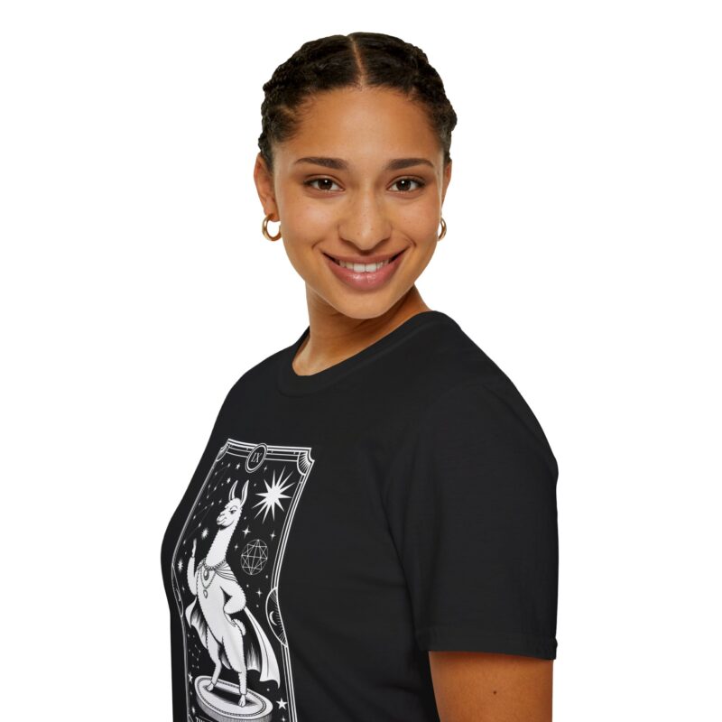 The Drama Llama Tarot Unisex T-Shirt - Image 9