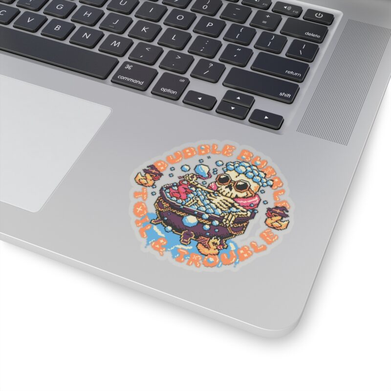 Bubble Bubble Kiss-Cut Sticker - Image 11