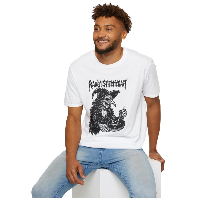 Raven Stitcher Unisex T-Shirt - Image 16