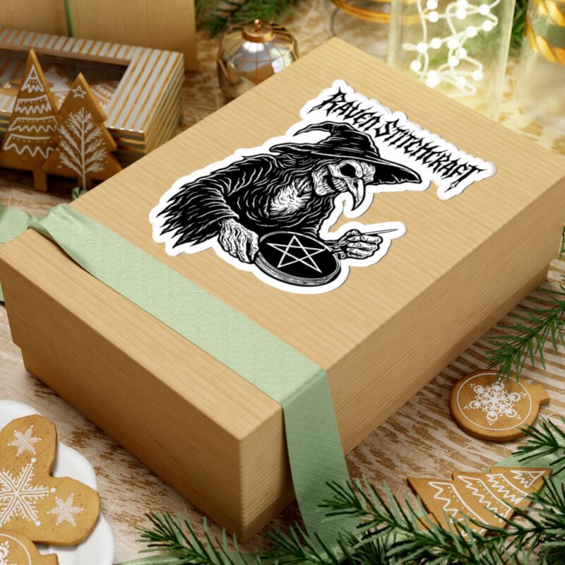 Raven Stitcher Kiss-Cut Sticker - Image 24