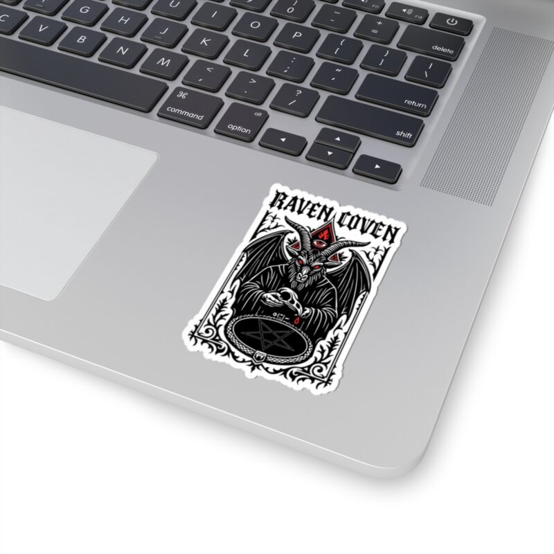Raven Coven Initiation Kiss-Cut Sticker - Image 14