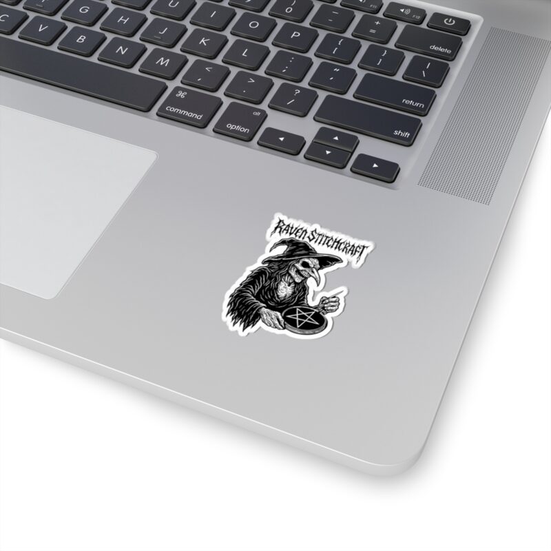 Raven Stitcher Kiss-Cut Sticker - Image 8