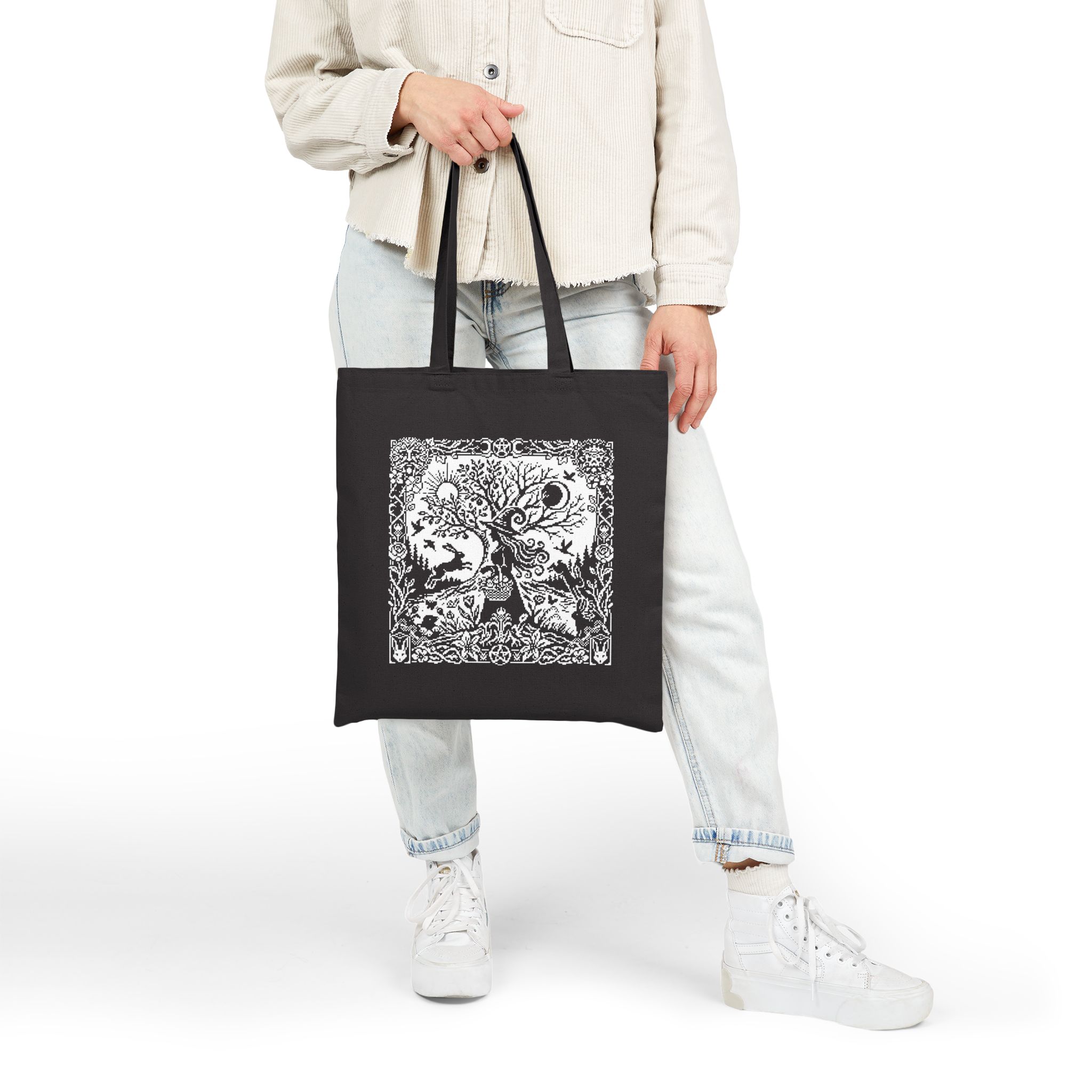 Ostara Witch Tote Bag - Image 11