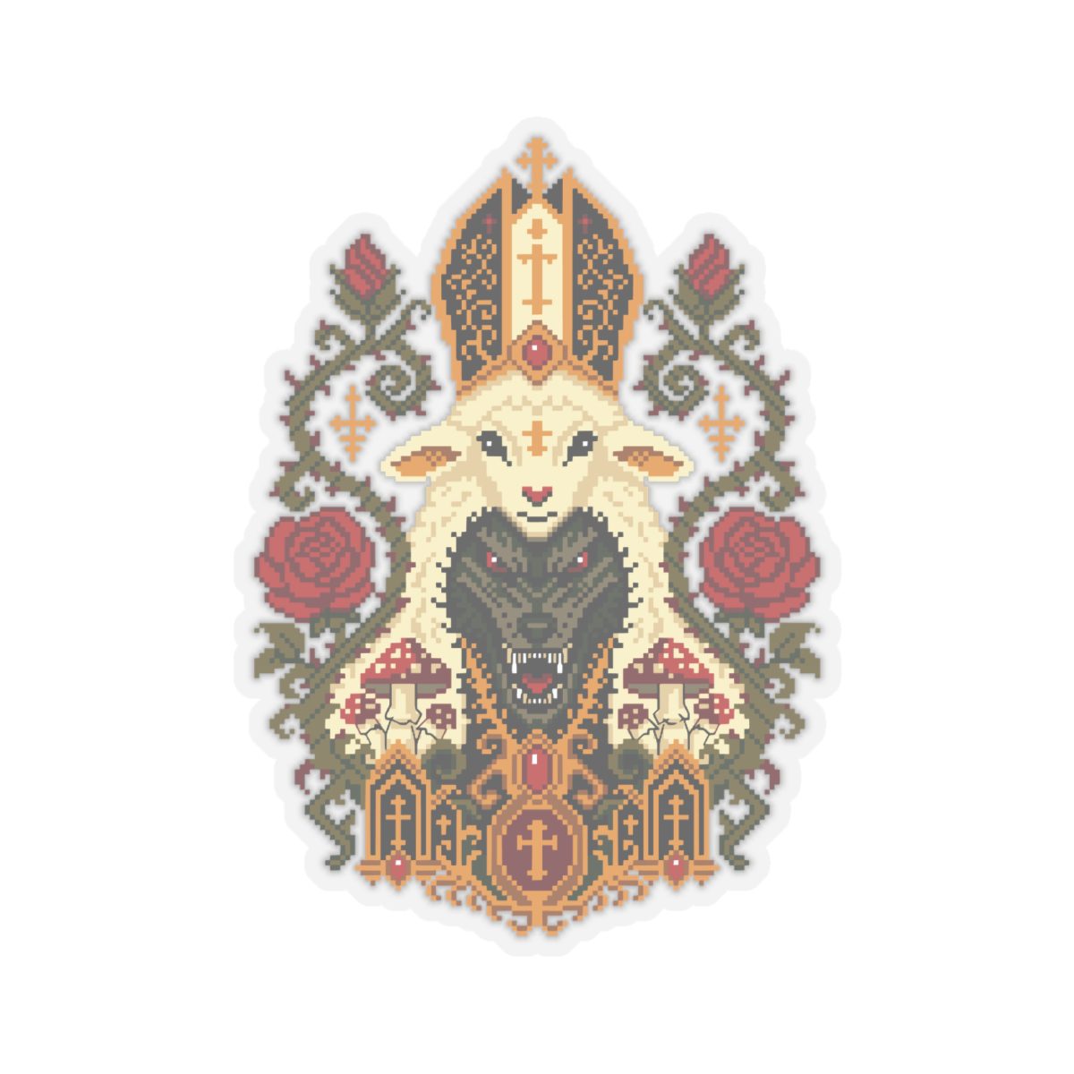 False Prophet Kiss-Cut Sticker - Image 19