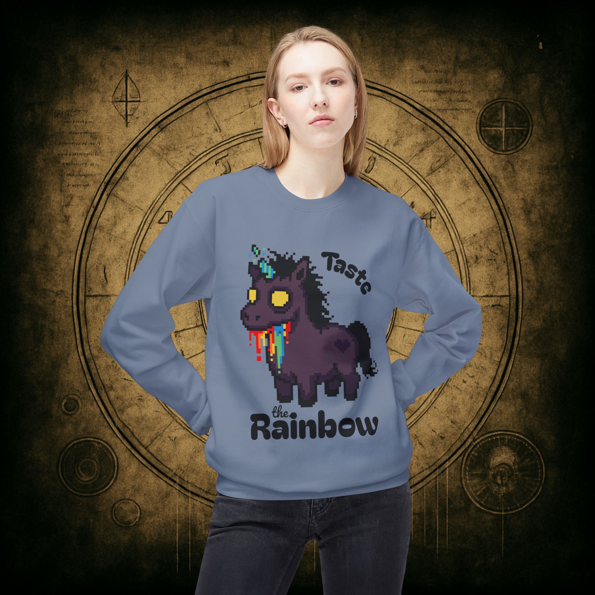 Pastel Goth Unicorn Sweatshirt - Image 38