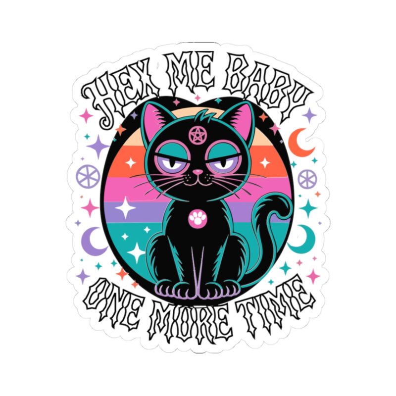 Hex Me Baby One More Time Kiss-Cut Sticker - Image 13