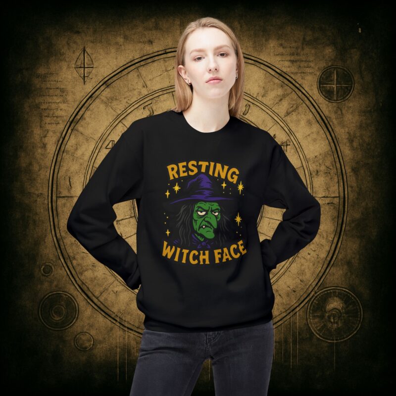 Resting Witch Face Unisex Sweatshirt - Image 14