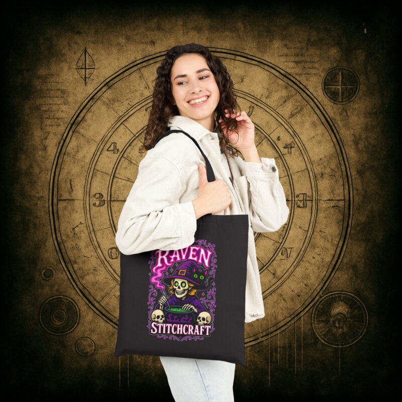 Raven Stitch Craft Brewing Tote Bag - Image 3