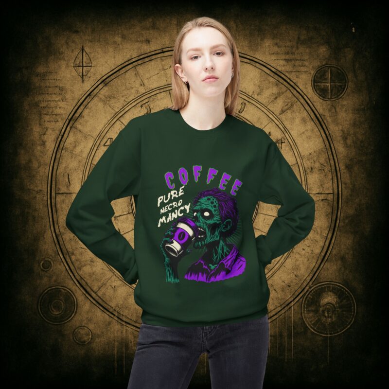 Zombie Coffee Necromancy Sweatshirt - Image 20