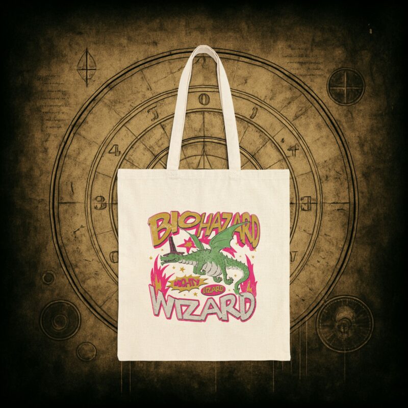 Biohazard Wizard Tote Bag - Image 7