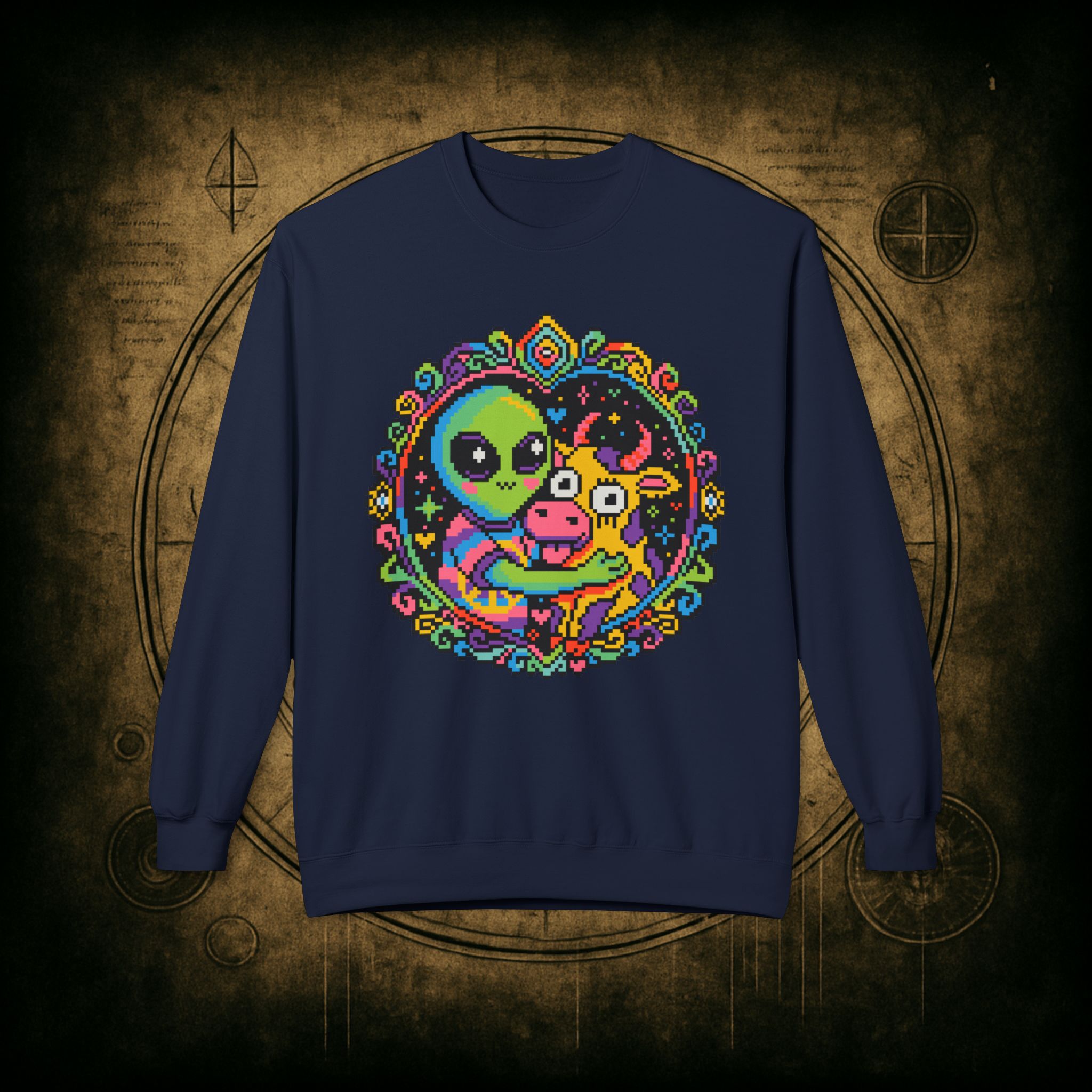 Space Cow Sweatshirt - Image 45