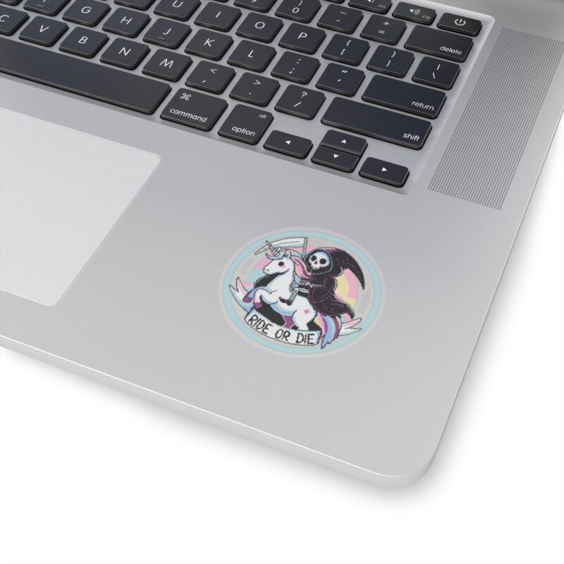 Ride or Die Kiss-Cut Sticker - Image 5