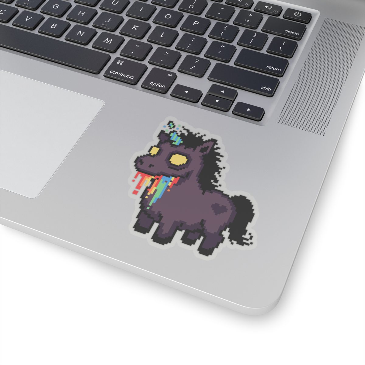 Pastel Goth Unicorn Kiss-Cut Sticker - Image 11