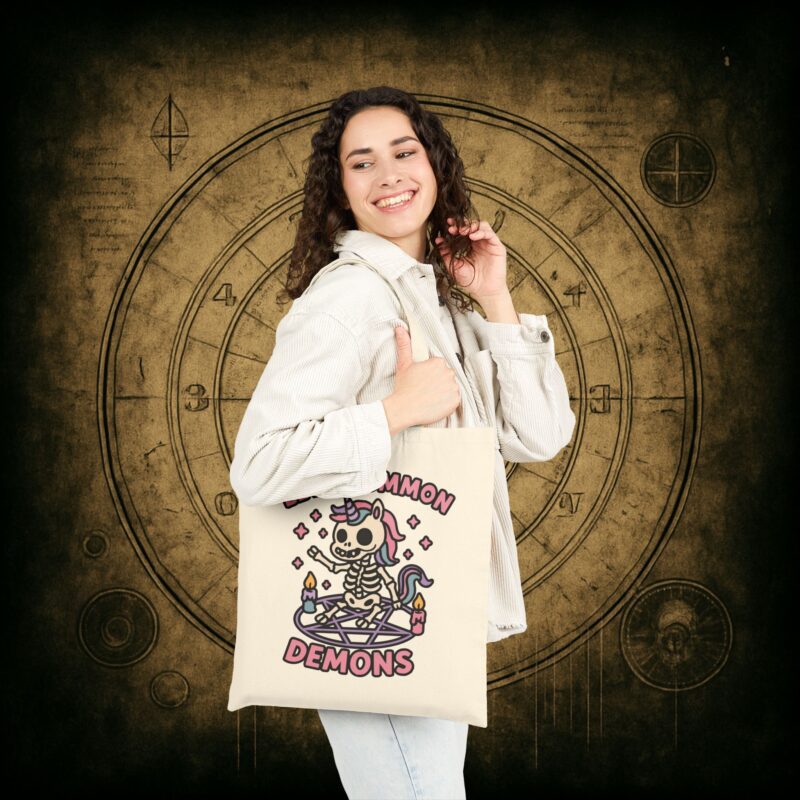Let’s Summon Demons Tote Bag - Image 3