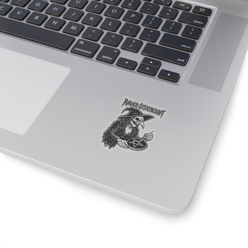Raven Stitcher Kiss-Cut Sticker - Image 5