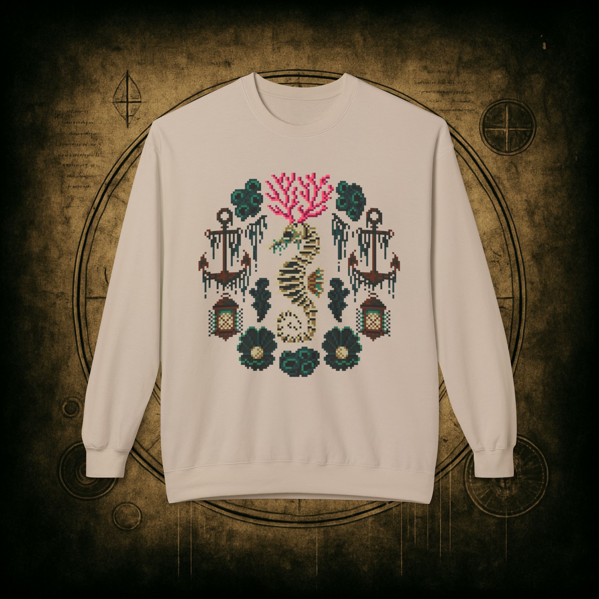 Coral Seahorse Sweatshirt - Image 21
